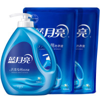 蓝月亮 风清白兰手洗专用洗衣液6斤套装 1kg瓶+1kg袋×2