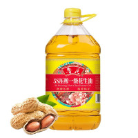 鲁花 香味家族 5S压榨一级花生油3.08L 食用油 物理压榨
