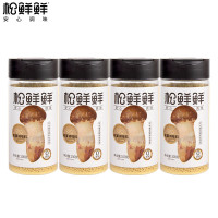 松鲜鲜 松茸调味料 100g*4瓶 煲汤材料炒菜调料松茸粉炖汤调味品