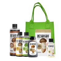 松鲜鲜 松茸调味料礼包 915g+595ml 酱油蚝油白灼汁米醋 含礼袋