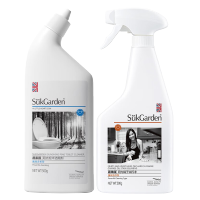 蔬果园 阳光松木洁厕剂500g/瓶+阳光橘子油污净500g/瓶