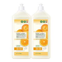 蔬果园 橘彩星光果蔬餐具净1+1特惠装800g*2瓶 去油食品用不伤手