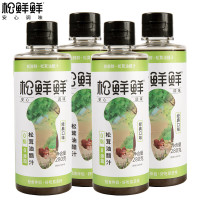 松鲜鲜 松茸油醋汁 280g/瓶 4瓶装 0脂肪蔬菜水果沙拉健身餐沙拉汁