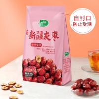 十月稻田 新疆灰枣 500g 新疆特产 小红枣 零食 煲汤煮粥