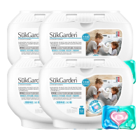 蔬果园 3D炫彩护色香氛洗衣凝珠10g*50颗*4盒 除螨去污