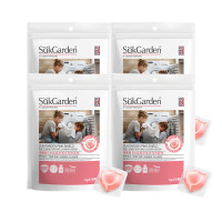 蔬果园 香氛洗衣凝珠粉盾30颗*4 浓缩洁净 护衣留香