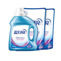 蓝月亮 薰衣草深层洁净1kg瓶装+1kg×2袋装