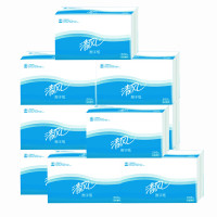 清风 擦手纸抽取式 3折200抽 商用吸油酒店厕所洗手间 加厚原木 10包