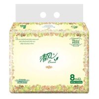 清风 欧院系列抽纸 细滑柔肤 湿水不易破 3层100抽 (64包整箱装)