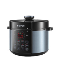 苏泊尔(SUPOR)电压力锅 5L大容量家用全自动智能 一锅双胆高压锅 特色开盖收汁 SY-50YC8186