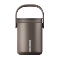 九阳(Joyoung) 保温壶 保温提锅2L大容量真空保温桶多层焖烧便携便当饭盒 B20T-WR765 棕色