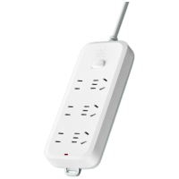 公牛插座接线板带线六孔家用办公多插位插板 6位总控1.8米-B5330