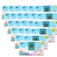 清风 植萃洛天依手帕纸 柔韧便携 4层6片 30包*24条(720包整箱装)