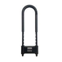 迈极安 U型可调节密码锁黑色密码锁U350 单位:把