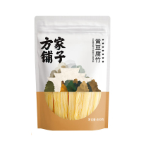 方家铺子 七星纯黄豆腐竹 400g 黄豆制品干货炒菜凉拌火锅材料