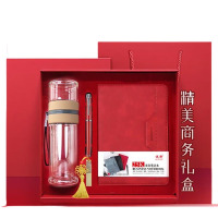 诚隆 CL-6525笔记本礼盒四件套装(笔记本+宝珠笔+保温杯+U盘16G)
