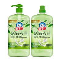 白猫 活氧去油洗洁精1.15kg*2瓶 除菌率99.9%食品用去农残