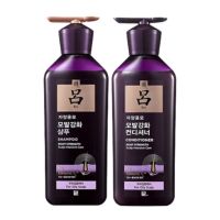 吕(Ryo) 洗护套装 紫吕洗发水护发乳 油性头皮 400ml*2瓶装 滋养韧发密集强韧长效控油