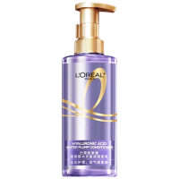 欧莱雅 玻尿酸水光盈润护发素440ml 紫安瓶深层去油 清爽控油