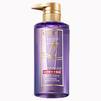 欧莱雅 洗发水 紫安瓶玻尿酸洗发露 蓬松控油去油去痒扁塌救星 440ml