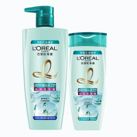 欧莱雅 透明质酸水润洗发水(700ml+400ml )女士洗发露洗头膏 柔顺控油