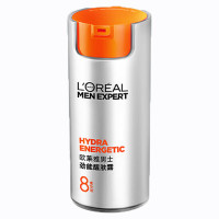 欧莱雅 男士劲能8重功效抗倦容醒肤露50ml(改善倦容 乳液面霜护肤霜)