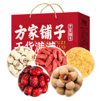 方家铺子 干果干货组合福运齐享1318g 白莲桂圆干