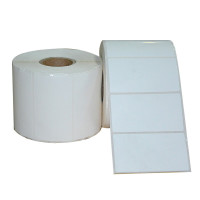 思伟 合成标签纸不干胶 合成纸 防水防油 80mm*50mm-单排 750 标签内径-38MM 适用桌面机