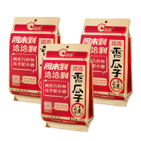 洽洽 香瓜子 308g 3袋装 坚果炒货经典红袋包装 五香味葵花籽