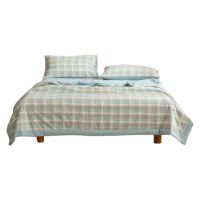 红豆家纺 色织水洗被 简兮绿 200cm*230cm