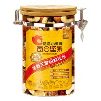 洽洽 每日坚果500g罐装 坚果果干款 小黄袋 腰果 山核桃仁 果干