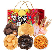 方家铺子 海产菌菇组合贤礼952g 香菇鱿鱼干黑木耳干贝