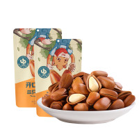 三只松鼠(Three Squirrels) 中袋装 开口松子100g*2包 办公室零食 宴会休闲食品