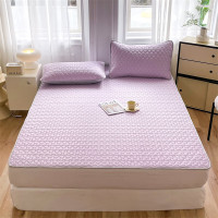 唐纳家纺乳胶凉席三件套-葡萄紫 面 料:凉感丝 填充物:乳胶 席面150*200CM