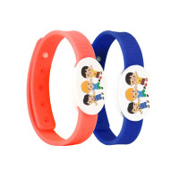 本叮叮 蚊不叮手环2条装 儿童成人日用避蚊扣