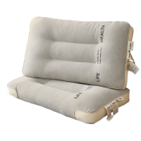 唐纳家纺超柔蛋大豆白枕 面 料:超柔针织面料 填充物:20%大豆蛋白纤维+80%聚酯纤维 48*74cm