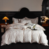 红豆家纺HODO-兰精套件-马可代夫40S天丝棉被套200x230cm 床单245x250cm 枕套48x74cm*2