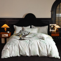 红豆家纺HODO-兰精套件-京墨40S天丝棉被套200x230cm 床单245x250cm 枕套48x74cm*2