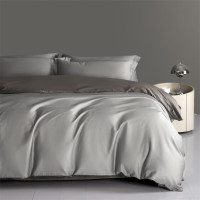 红豆家纺HODO-轻奢套件-高级灰60S全棉被套200x230cm 床单245x250cm 枕套48x74cm*2