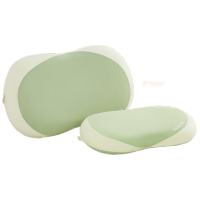 唐纳家纺生物基豆豆枕 面 料:凉感丝 填充物:太空记忆棉(100%聚氨酯) 38*68CM