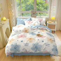 红豆家纺HODO-爱家套件-繁华全棉被套:200x230cm 床单230*245cm 枕套48x74cm*2