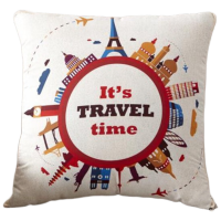 唐纳家纺磨毛印花抱枕被面 料:聚酯纤维 填充物:聚酯纤维 规 格:40×40cm 展 开:105×150cm