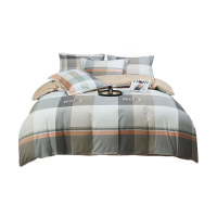 唐纳家纺有氧双层纱四件套-格韵