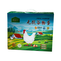 德青源 无抗谷物蛋1500g 30枚/盒 谷物喂养