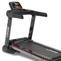 勒德威 多功能跑步机 家用减震可折叠健身跑步机 M7 黑色