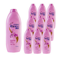 飘柔 洗发水 日常护理双效水润洁顺 粉兰花 170g*10瓶装