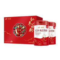 伊利 轻慕红参焕活奶粉 400g*2罐 礼盒装 5年长白山红参 枸杞桂圆