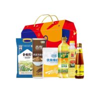福临门 中粮粮油套装3.7kg+1520ml 丝苗米 玉米油 红花籽油