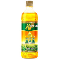 福临门 中粮黄金产地玉米油900ml 非转基因压榨植物油玉米胚芽油