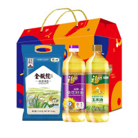 福临门 中粮粮油套装2.5kg+1800ml 丝苗米 玉米油 葵花籽油
